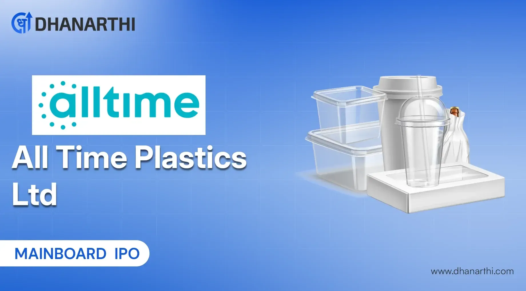 All Time Plastics IPO Opens 7 Aug - Check GMP, Allotment Status