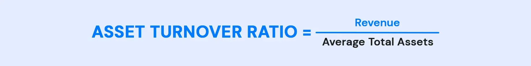 Asset Turnover Ratio