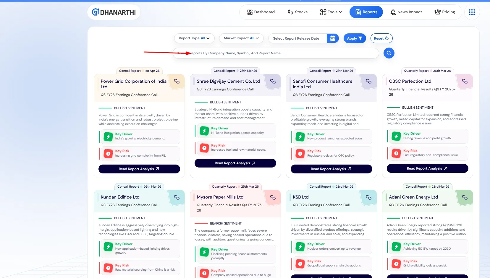 AI Financial Report Analysis
