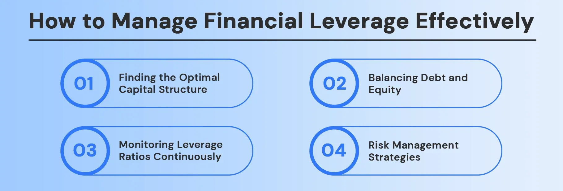 How to Manage Financial Leverage Effectively How to Manage Financial Leverage Effectively