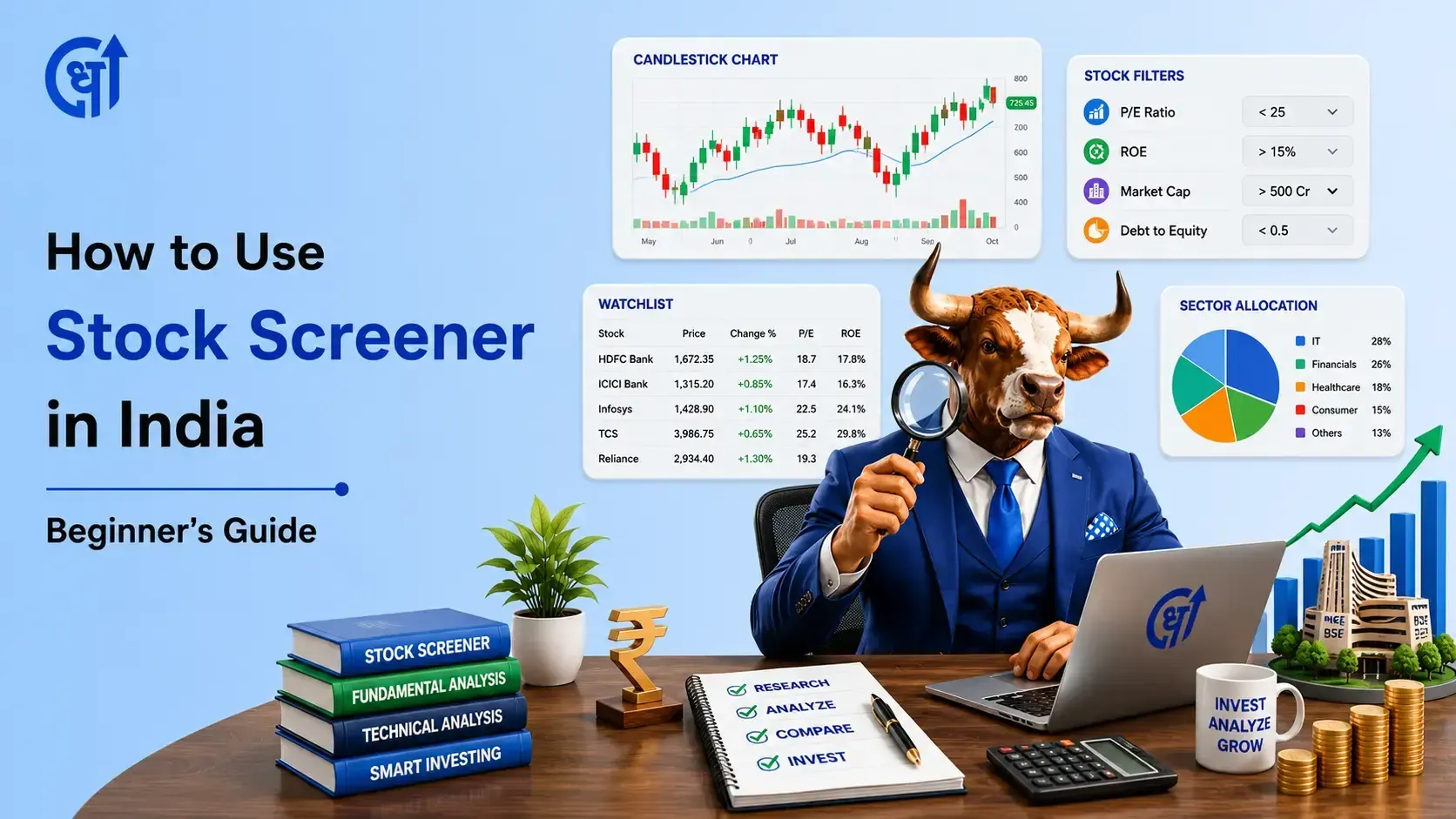 How to Use a Stock Screener in India for Beginners