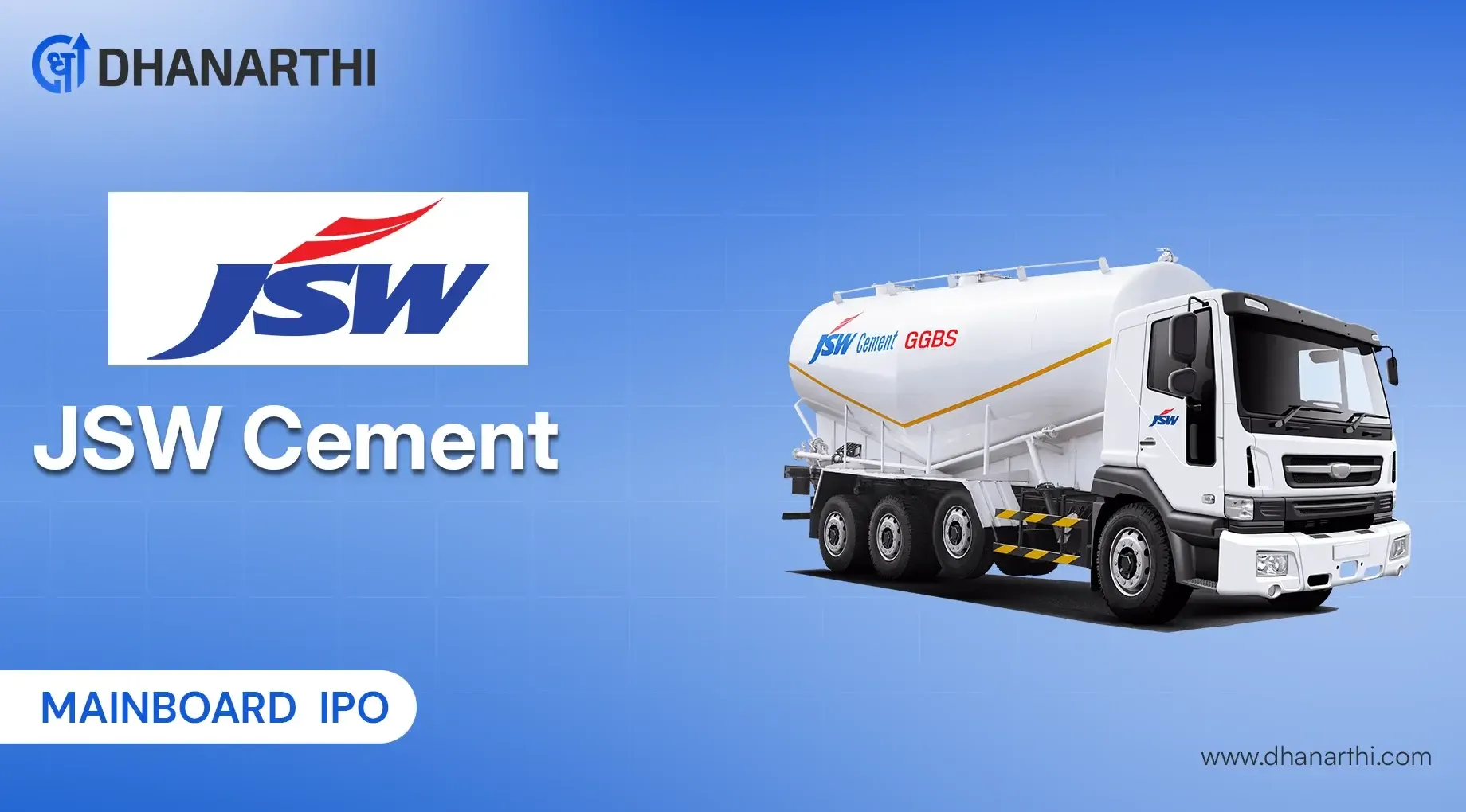 JSW Cement IPO Opens 7 Aug - Check GMP, Allotment Status