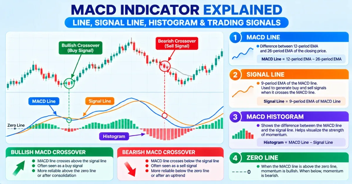 MACD Indicator Explained Signals and Crossovers
