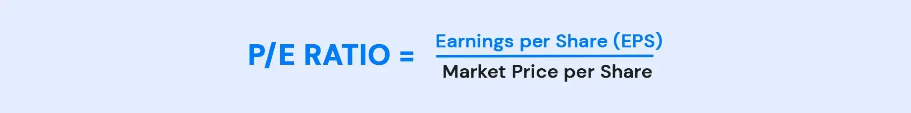 PE ratio