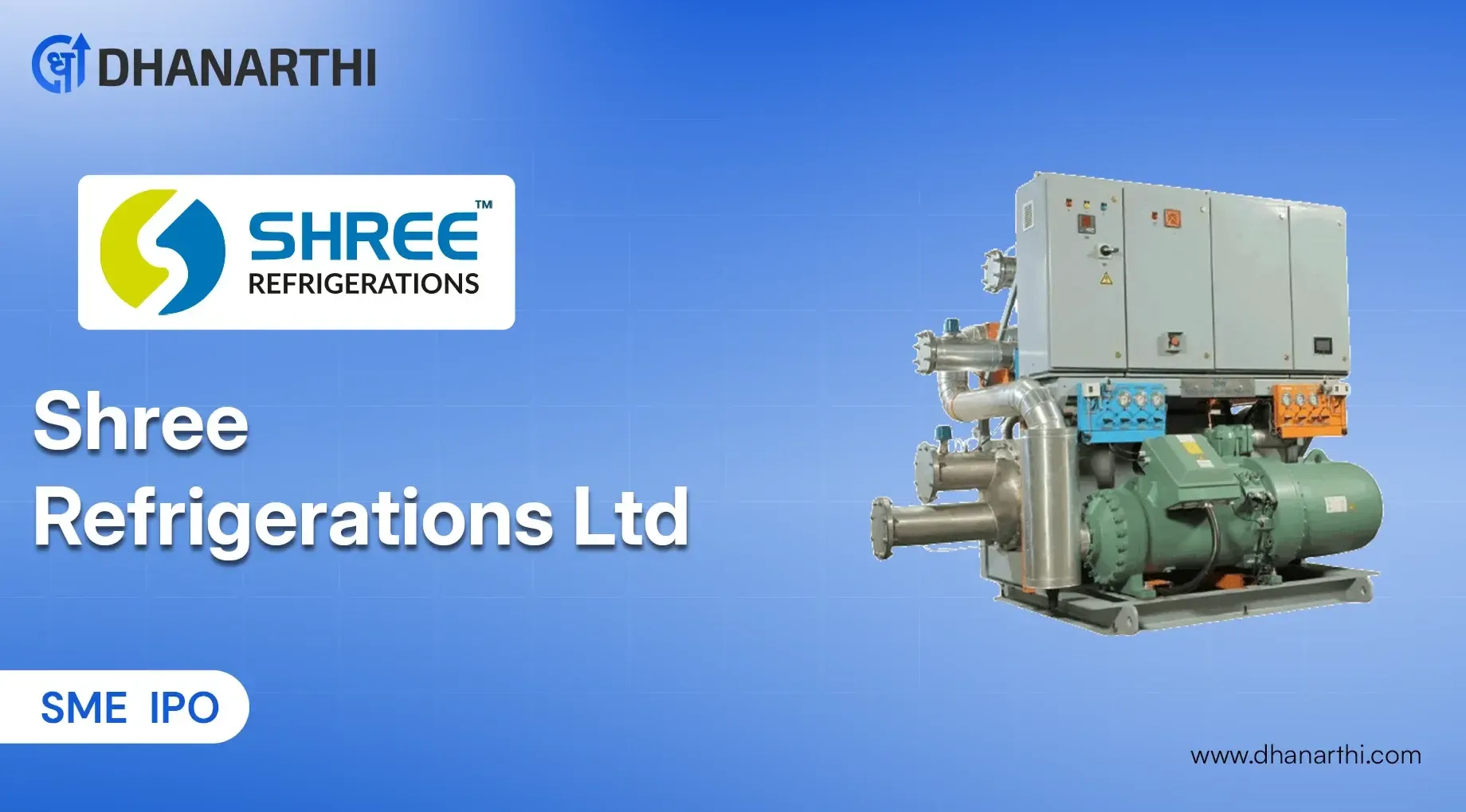 Shree Refrigerations IPO Open 25 July - Check GMP, Allotment