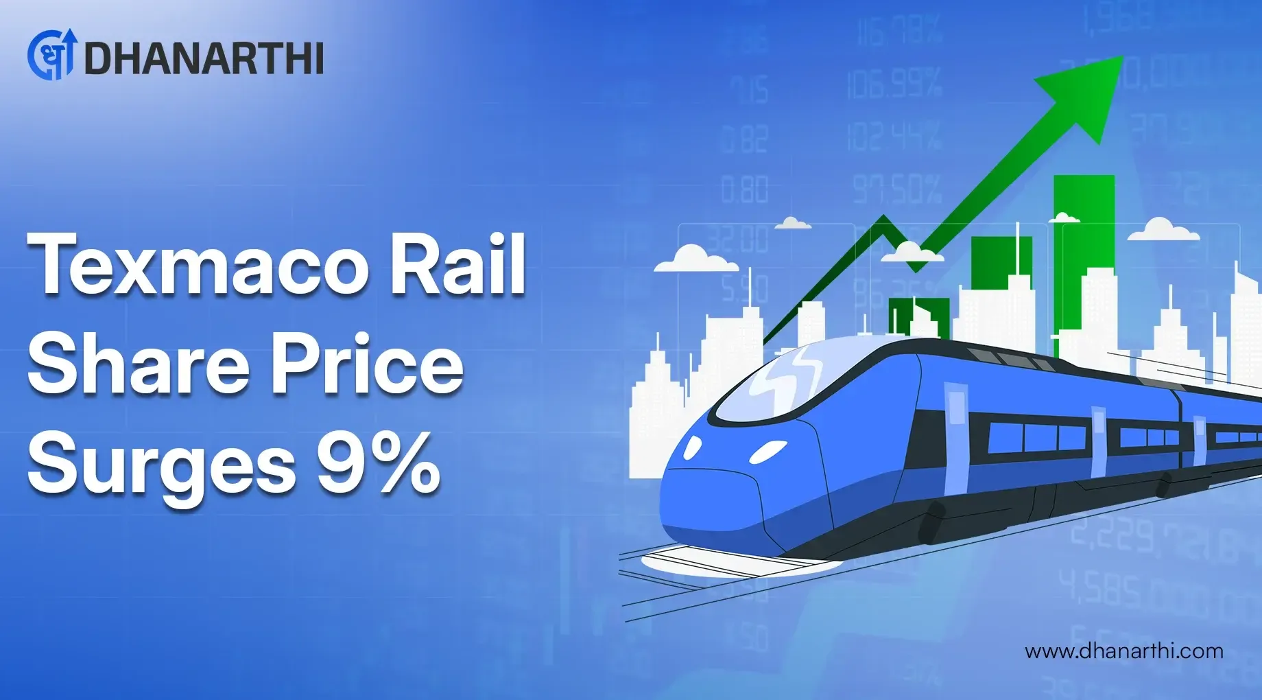 Texmaco Rail Share Price Surges 9% on ₹535 Crore International Order 