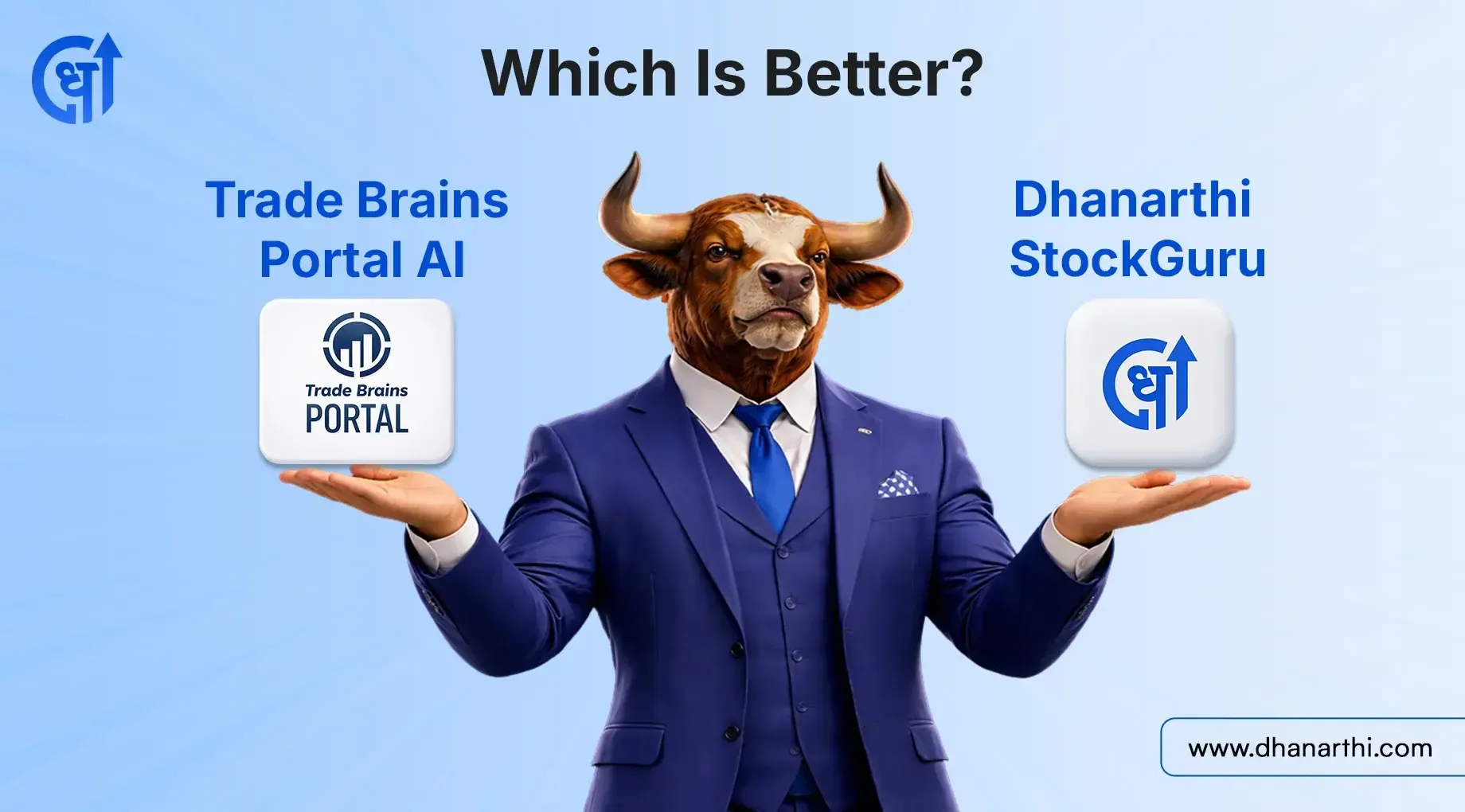 Tradebrains Portal AI vs Dhanarthi StockGuru - Which Is Better?