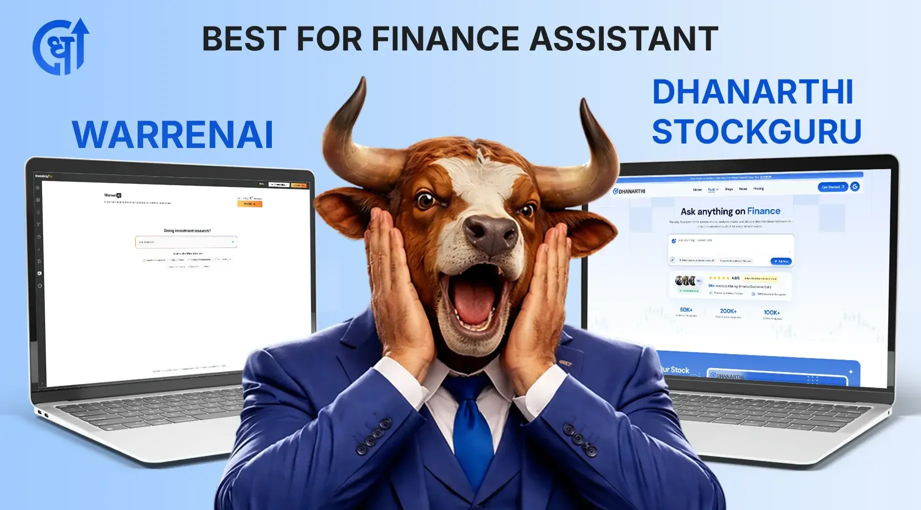 WarrenAI vs Dhanarthi StockGuru - Best for Finance Assistant