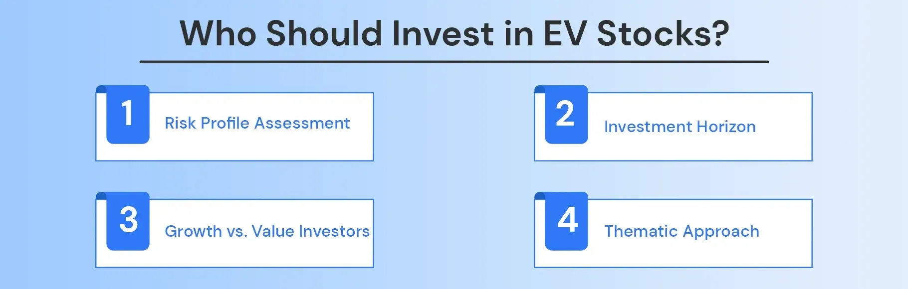 Who Should Invest in EV Stocks Who Should Invest in EV Stocks